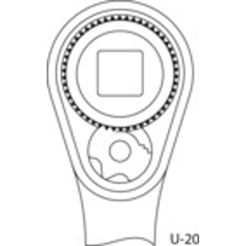 Reversible Ratchet 1/2" - 2746786