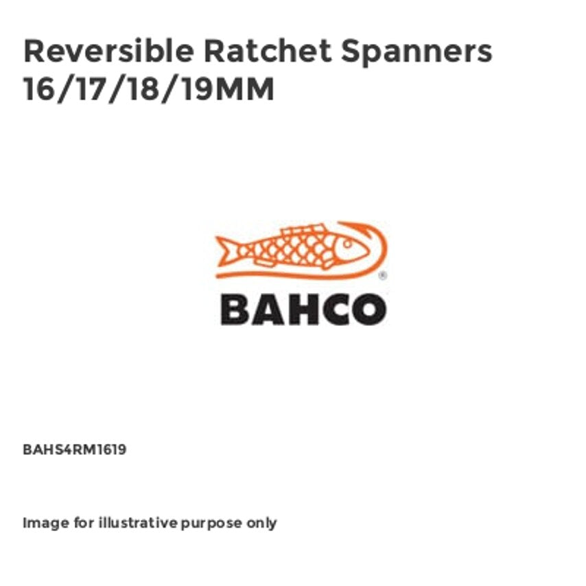 Reversible Ratchet Spanners 16/17/18/19MM