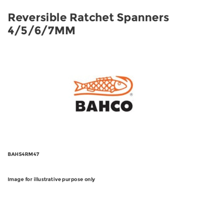 Reversible Ratchet Spanners 4/5/6/7MM