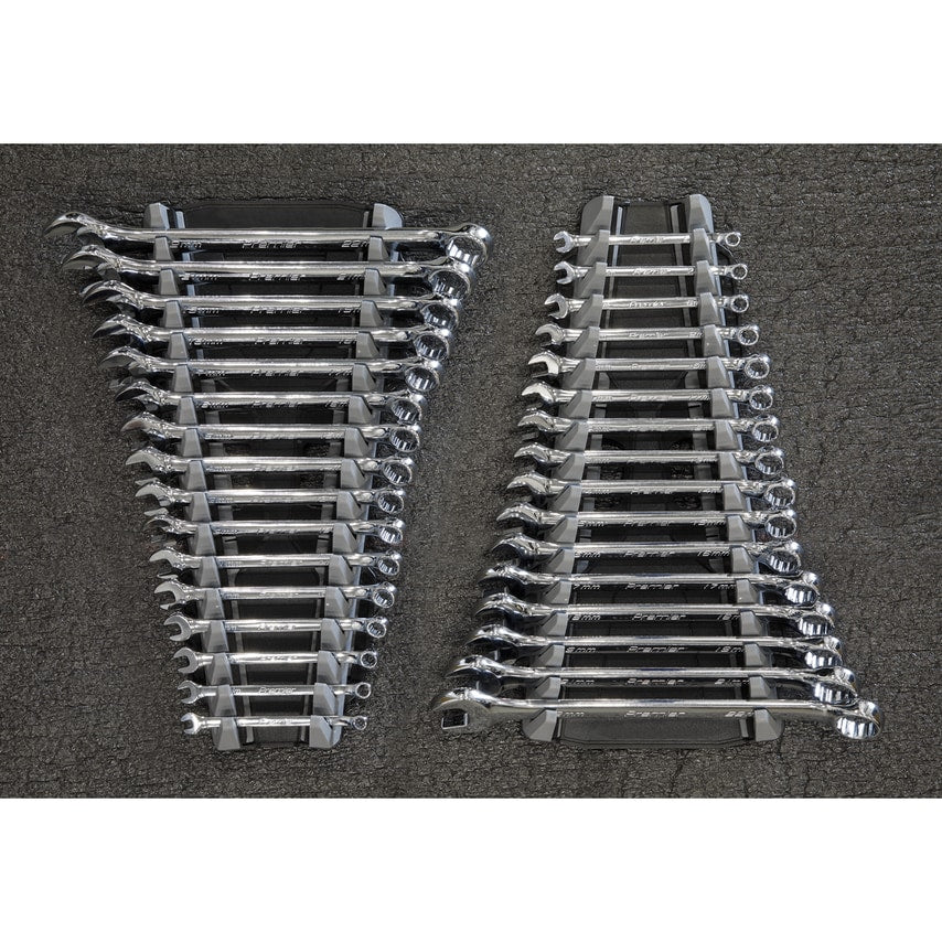 Reversible Spanner Rack 16 Piece