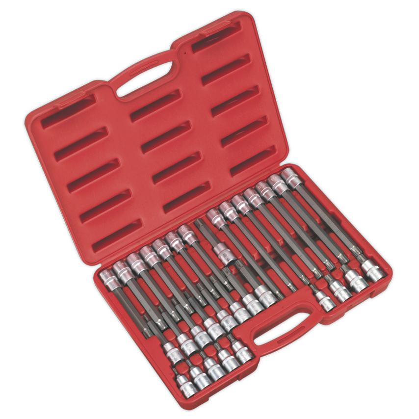 Ribe Socket Bit Set32 Piece 1/2" Square Drive