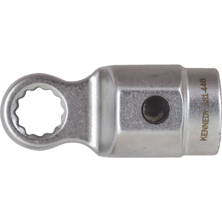 Ring End, Spigot End Spanner, 16mm Spigot, 9/16in