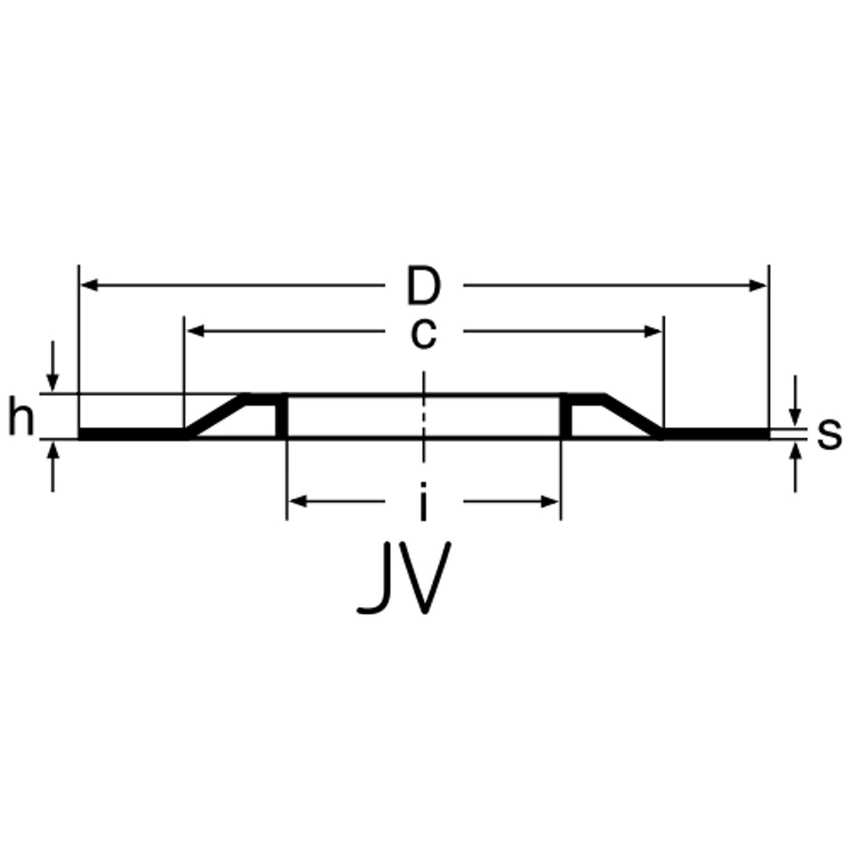 Ring - 33011-JV - Pack of 4