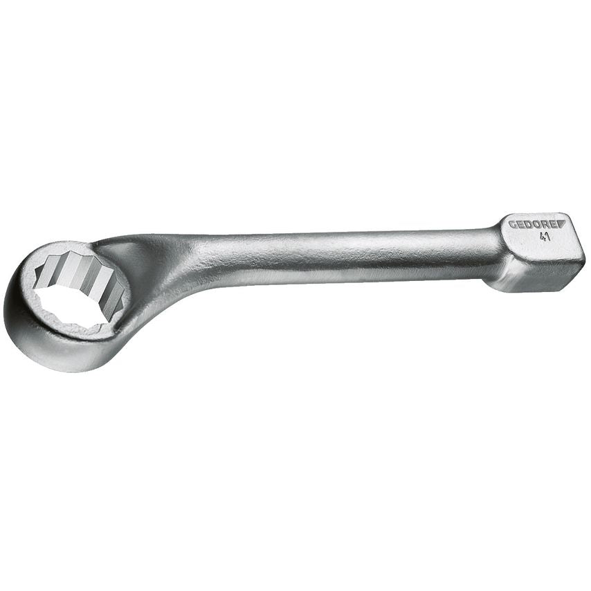 Ring slogging spanner, deep offset 32 mm