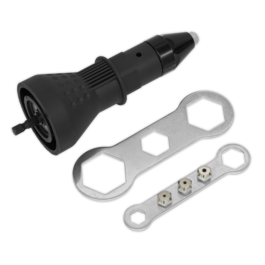 Riveter Adaptor Drill Powered