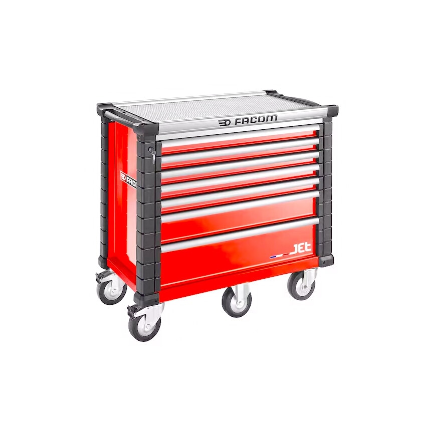 Rollcab JETM5 6 Drawers Red