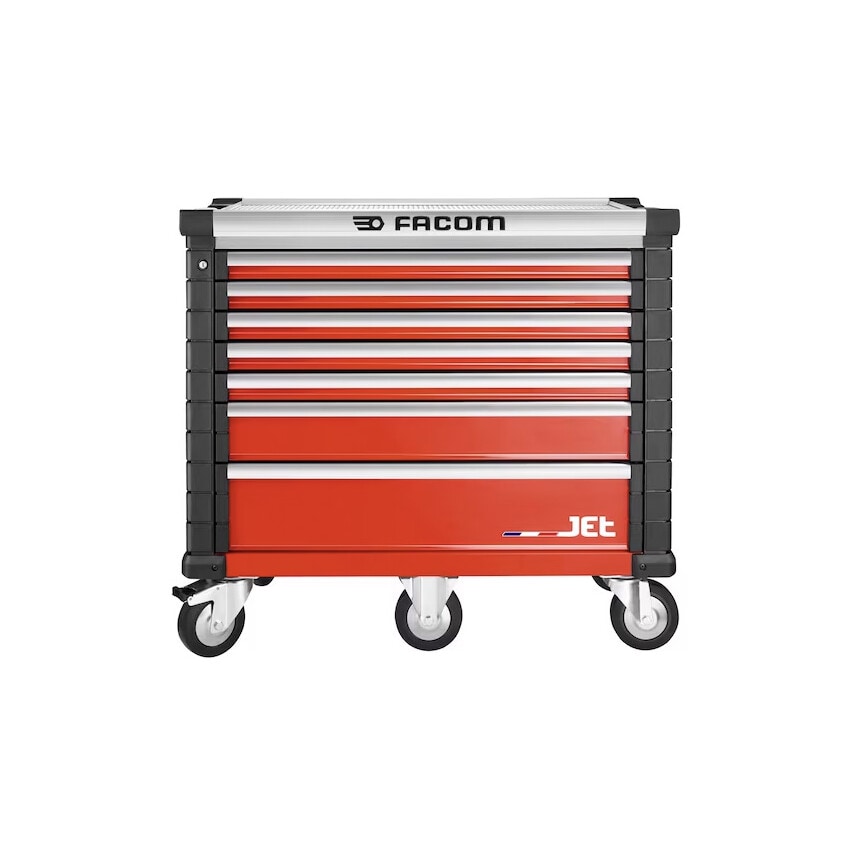 Rollcab JETM5 6 Drawers Red