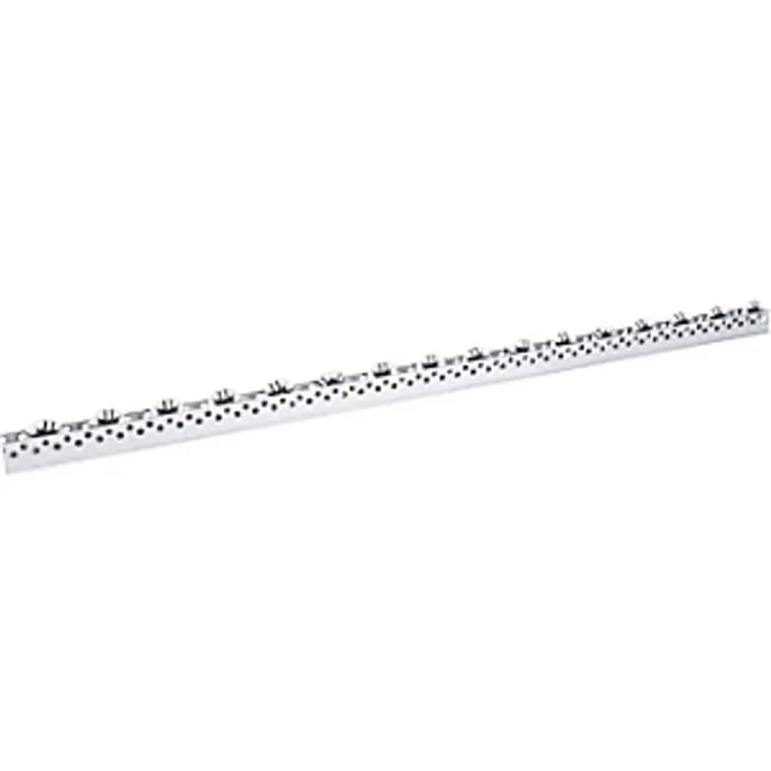 Roller Bar, Universal, Max. Load 5 Kg, Division 75mm, Length 2.4 M