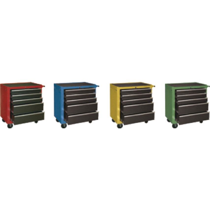 Roller Cabinets 5 Drawers (Yellow)