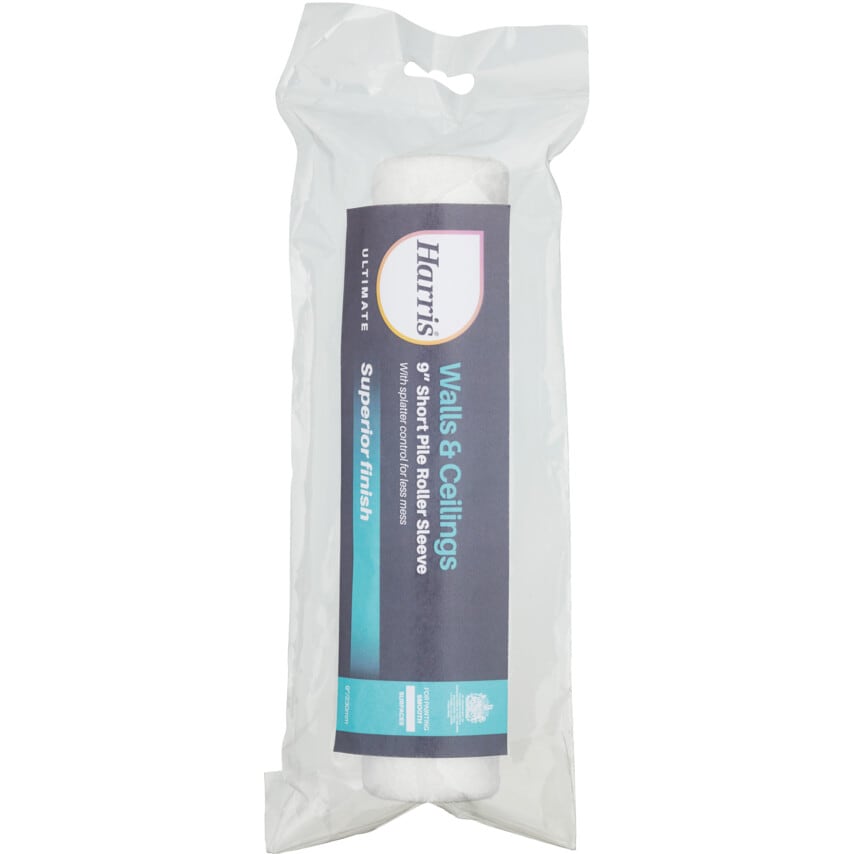Roller Sleeve, 9" Short Pile, for Walls & Ceilings