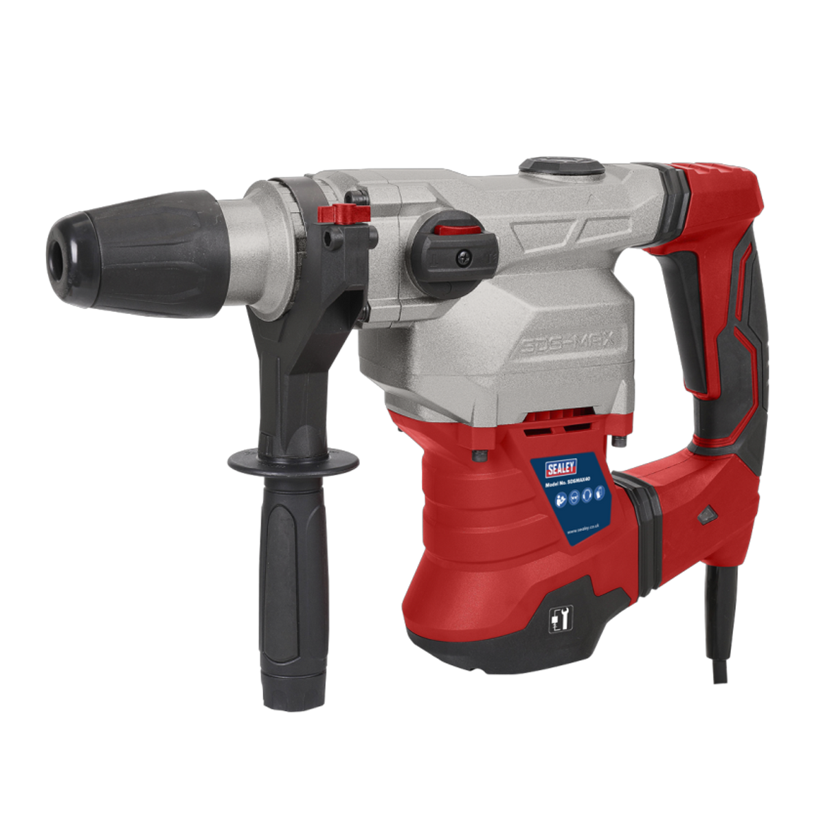 Rotary Hammer Drill SDS Max 40mm 1500W/230V