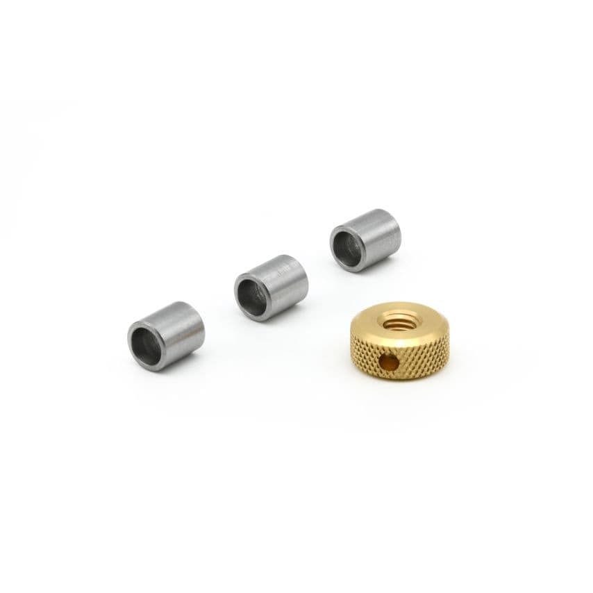 Rotur Pen Mandrel Spares - Spacers & Brass Nut