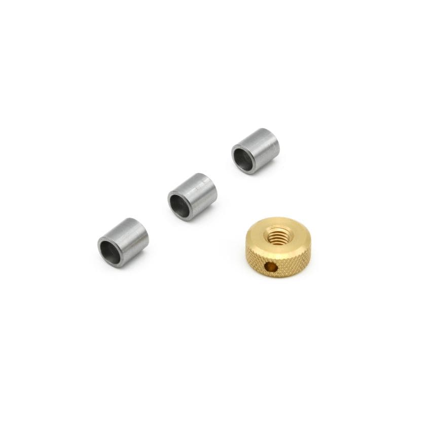 Rotur Pen Mandrel Spares - Spacers & Brass Nut