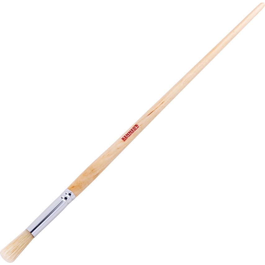 Round Fitch Brush, Natural Bristle, No.8