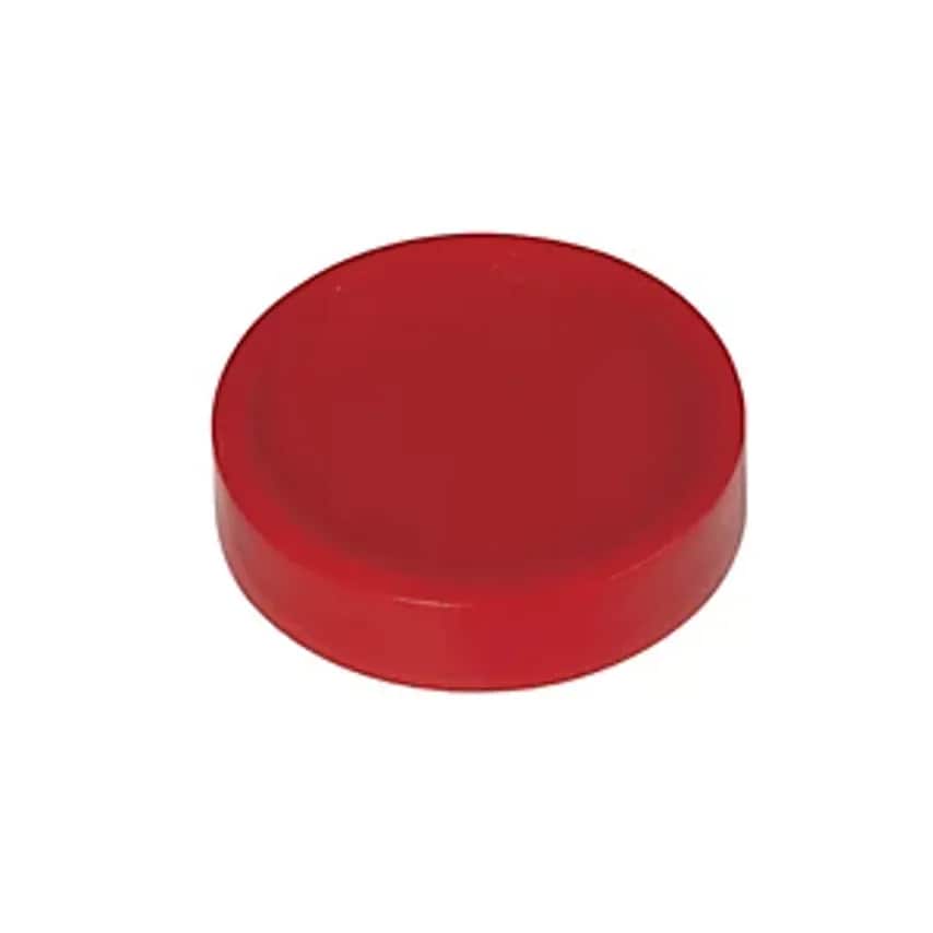 Round Magnets, 30mm, Pack Of 100, Red