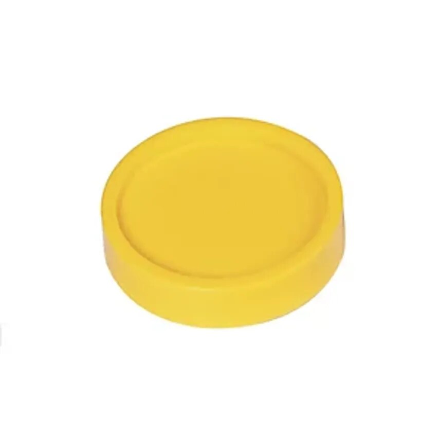 Round Magnets, 30mm, Pack Of 100, Yellow
