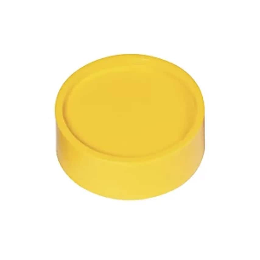 Round Magnets, 34mm, Pack Of 50, Yellow