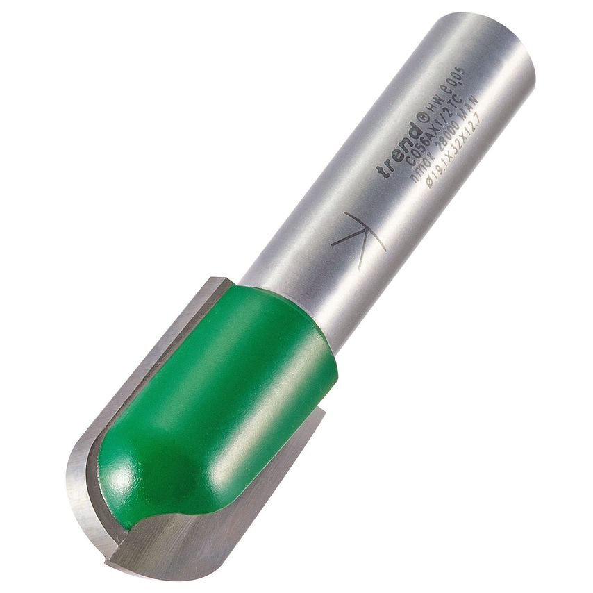Router Cutter C056AX1/2TC Radius 9.5mm Radius x 32mm Cut x 80mm (Shank Diameter 1/2")
