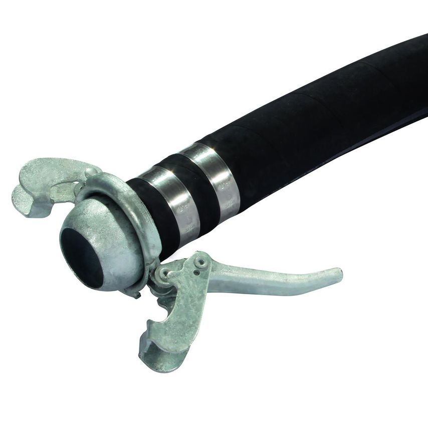 Rubber Hose 4in x 6MTR C/w LLC4 - WALLC4-6M