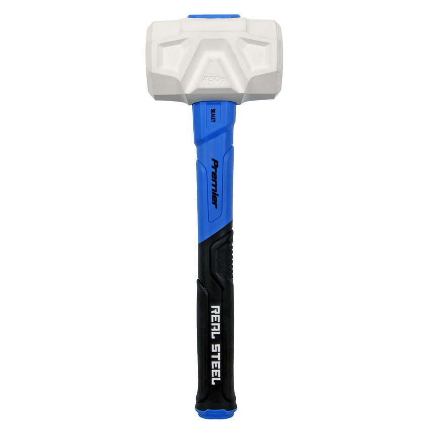 Rubber Mallet with Fibreglass Shaft 16oz