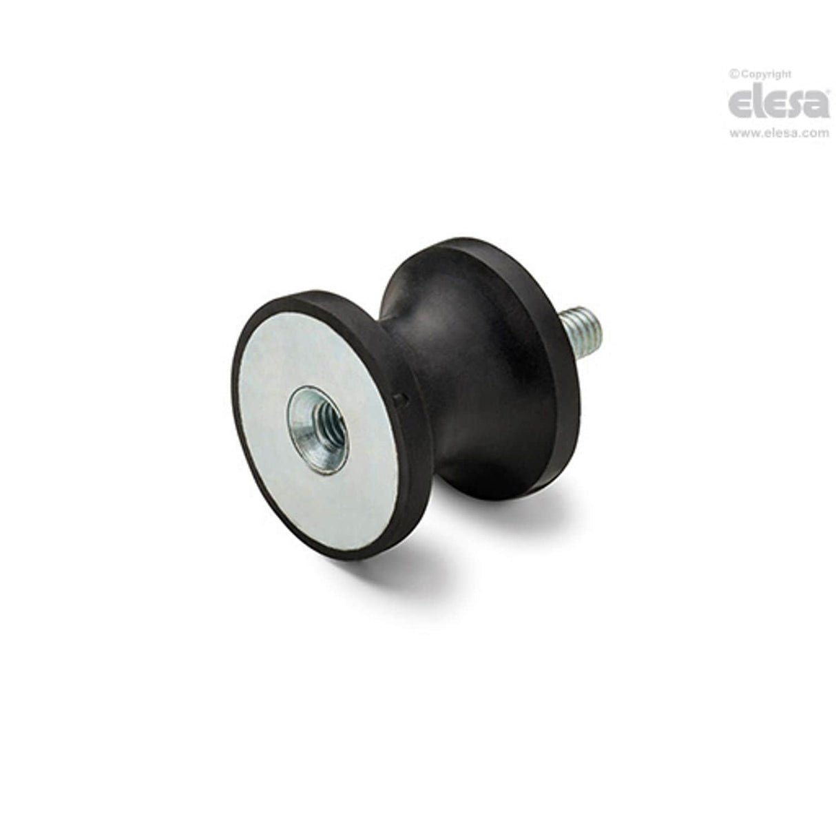 Rubber buffer-DVC.2-20-14-20-SST-M6-18-55