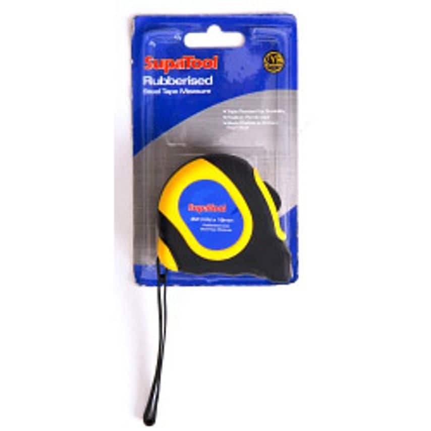 Rubberised Tape Measure 3m x 16mm