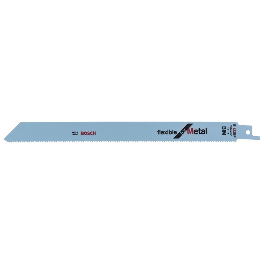 S1122BF Reciprocating Saw Blades for Metal 225mm, Pack of 5