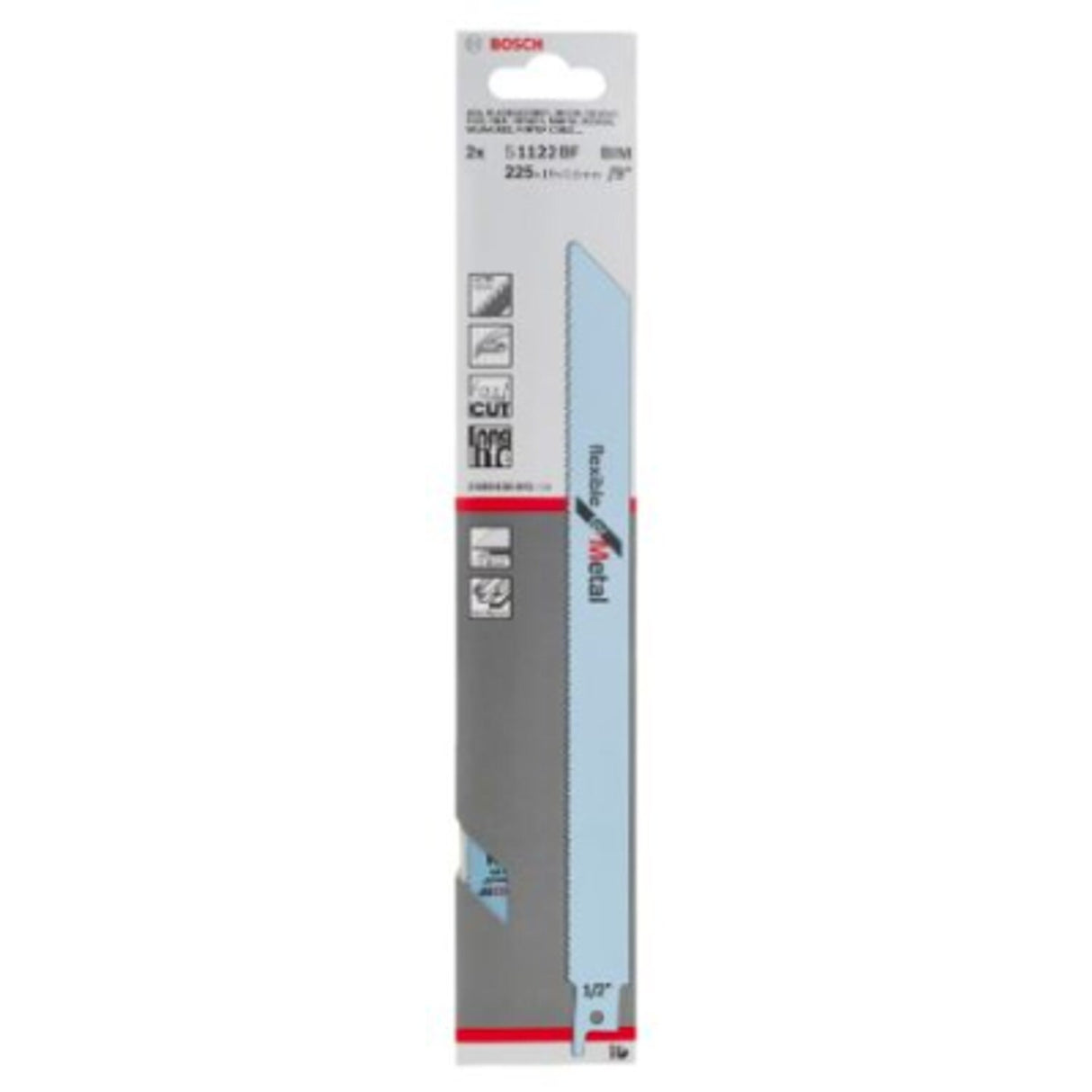S1122BF Sabre Saw Blades Flexible for Metal