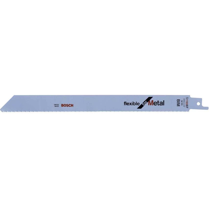 S1122EF Flexible Reciprocating Saw Blades for Metal 225mm, Pack of 5