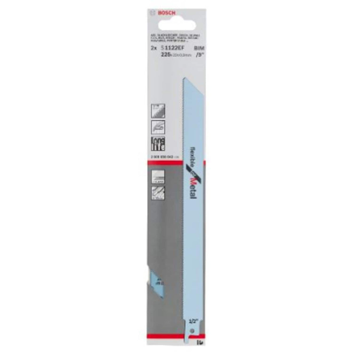 S1122EF Sabre Saw Blades Flexible for Metal