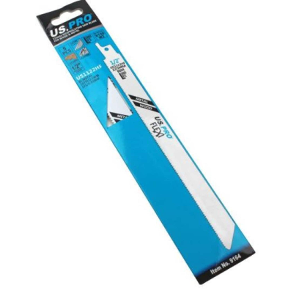 S1122HF 225mm Reciprocating Saw Blade for Wood & Metal (Pack of 5)