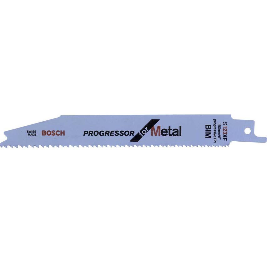 S123XF Progressor Reciprocating Saw Blades for Metal 150mm, Pack of 5