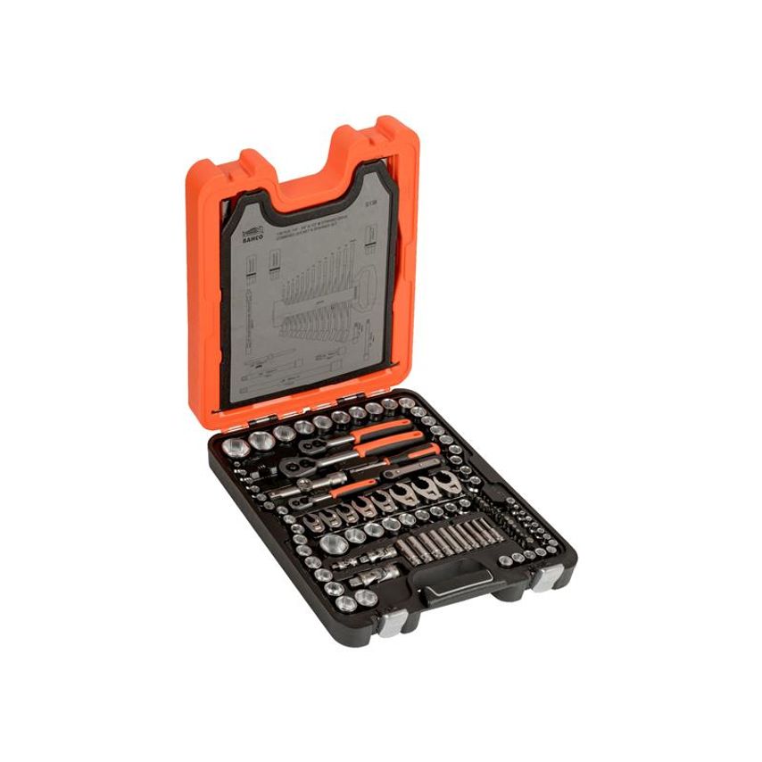 S138 Mixed Drive Socket Set, 138 Piece BAHS138
