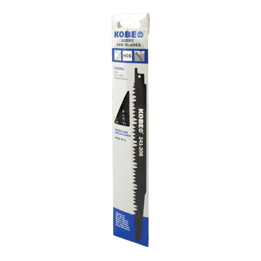 S1531L All-purpose Saw Blades, Pack of 5