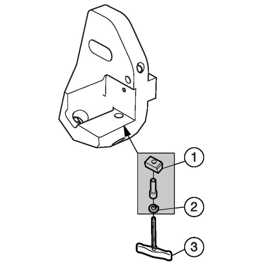 S17-R820XLS12-012 Slide for CoroBore XL