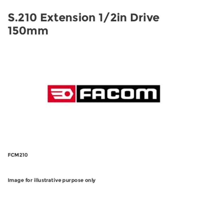S.210 Extension 1/2in Drive 150mm FCM210