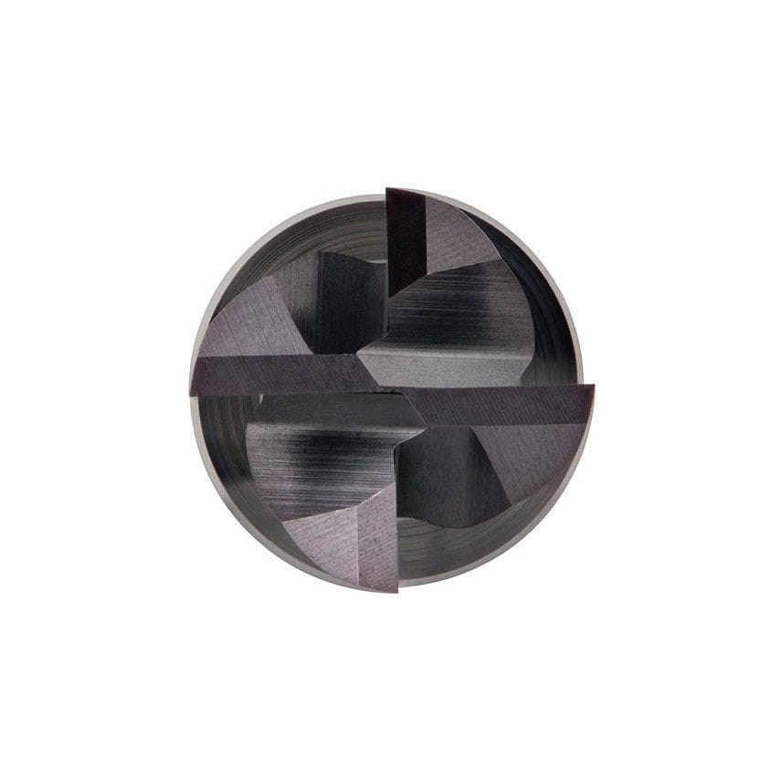 S219 8MM Carbide AlTiN 4FL 40DEG Extra Short End Mill