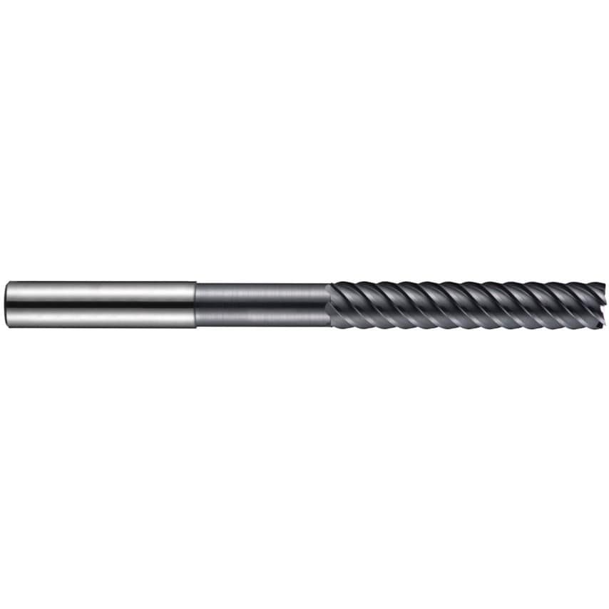 S227 10.00MM Carbide Multi Flute Extra Long End Mill - AlTiN Coated