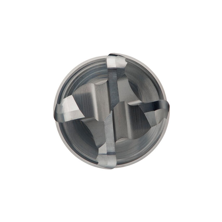 S262 14.00x1.00mm Carbide 4 Flute Short Series Corner Radius End Mill - AlCrN Coated