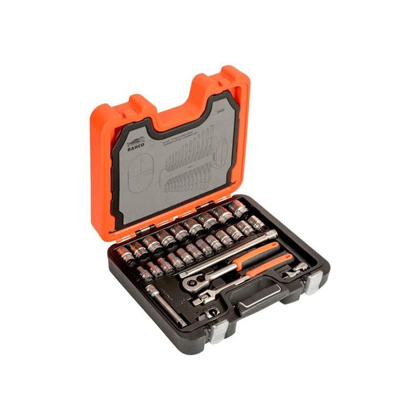 S400 1/2in Drive Socket & Spanner Set, 40 Piece BAHS400