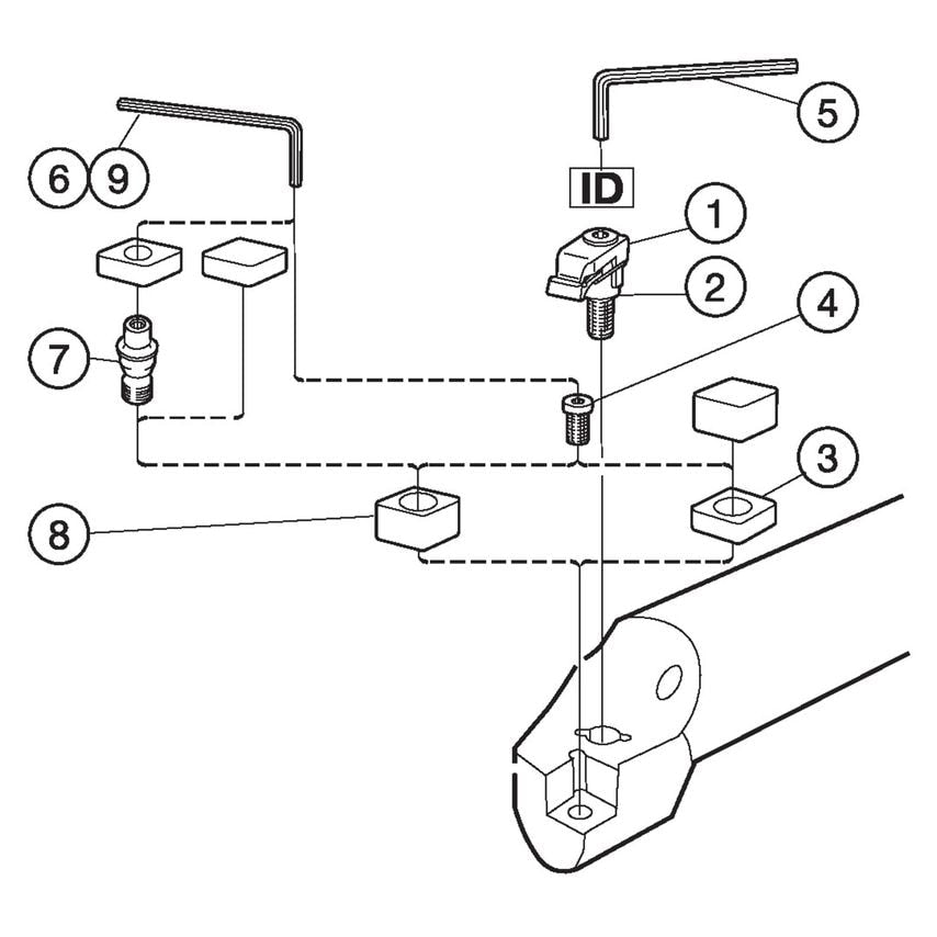 S40T-CRSNR12-ID Boring Bar