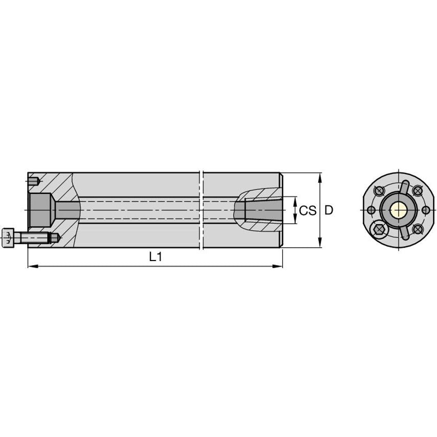 S4432W Boring Adapter D2.00 L13.00
