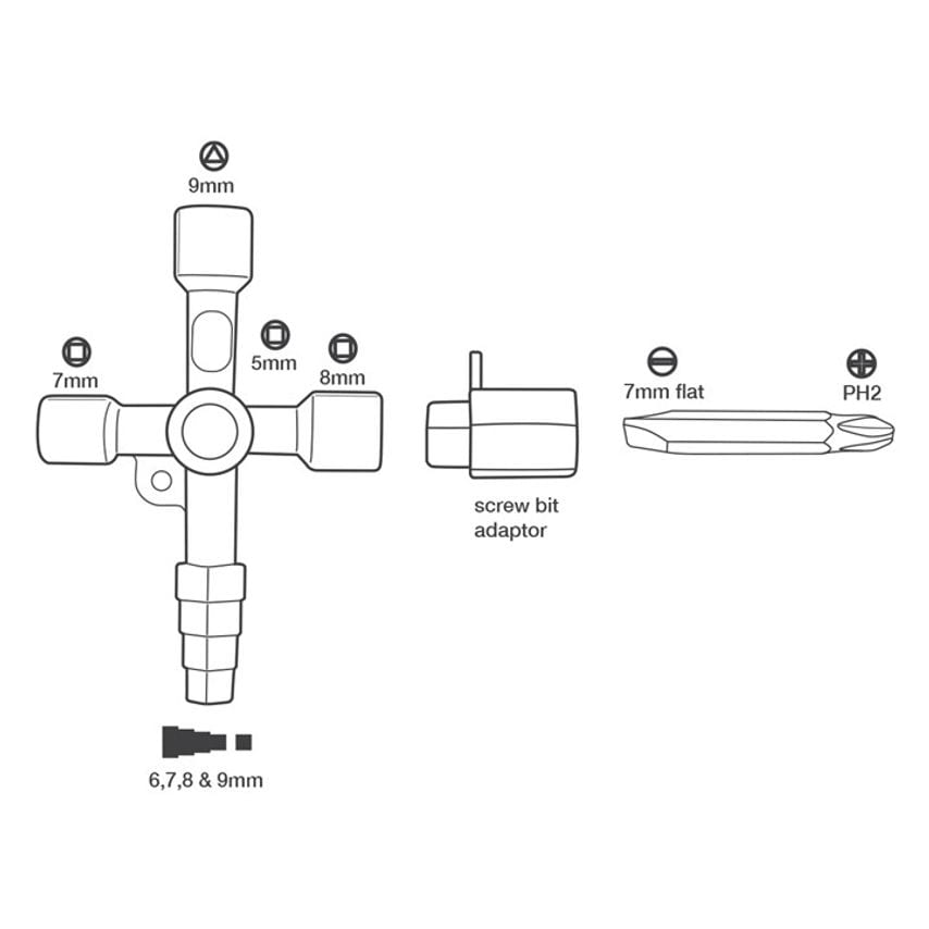S4602 Universal Utility Key