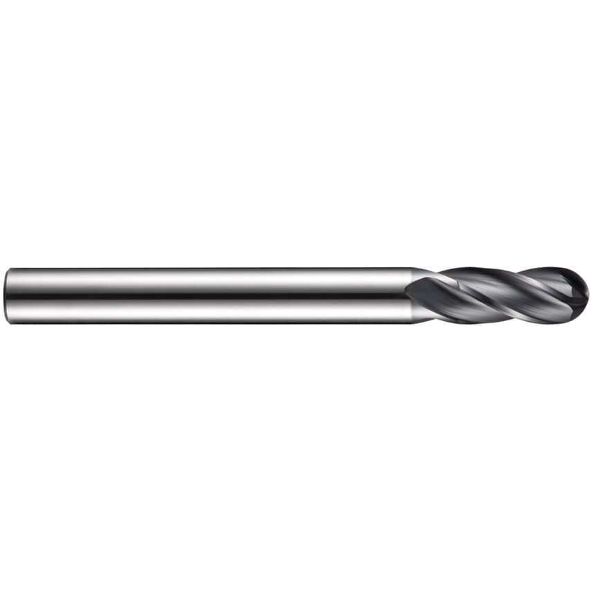 S511 7mm Carbide X-Ceed Multi-Flute Ball Nosed Standard End Mill