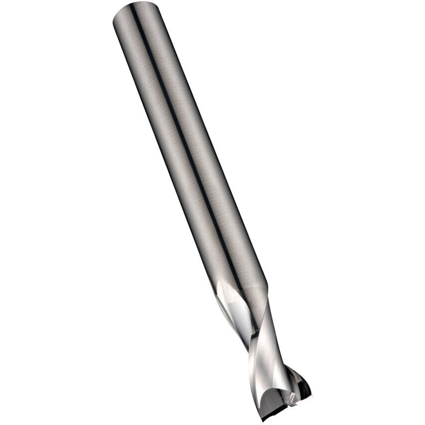 S638 16.3mm Carbide 2 Flute Extra Short Series Reduced Shank Slot Drill