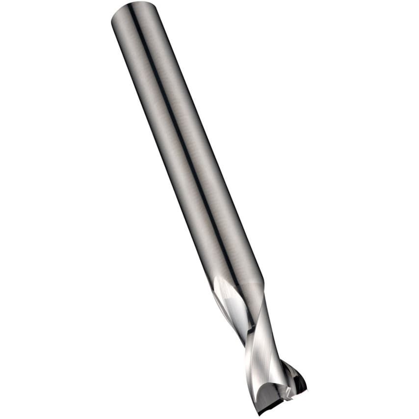 S638 6.2MM Carbide 2 Flute Extra Short Series Reduced Shank Slot Drill
