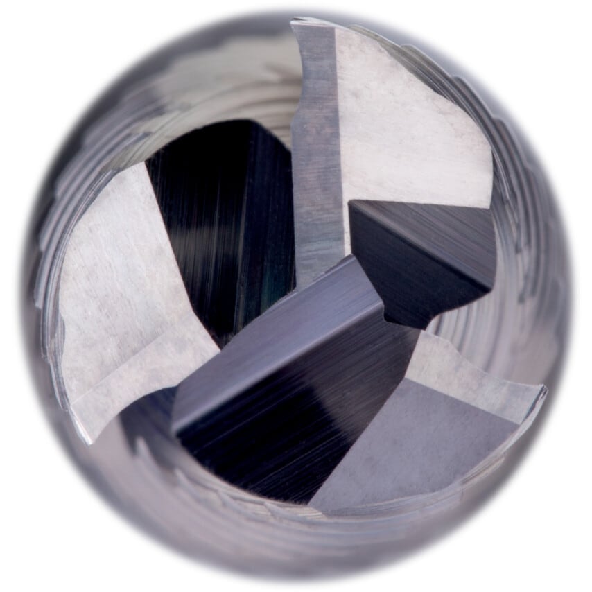 S654 8.00mm Carbide Long Rough Nra 3FL End Mill Unequal Pitch - Ali