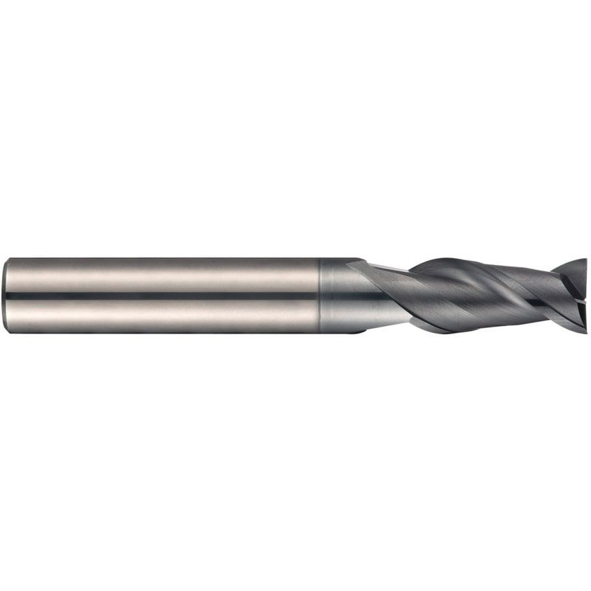 S710 2.00MM Carbide 2 Flute Short Series Slot Drill - ALCRN Coated