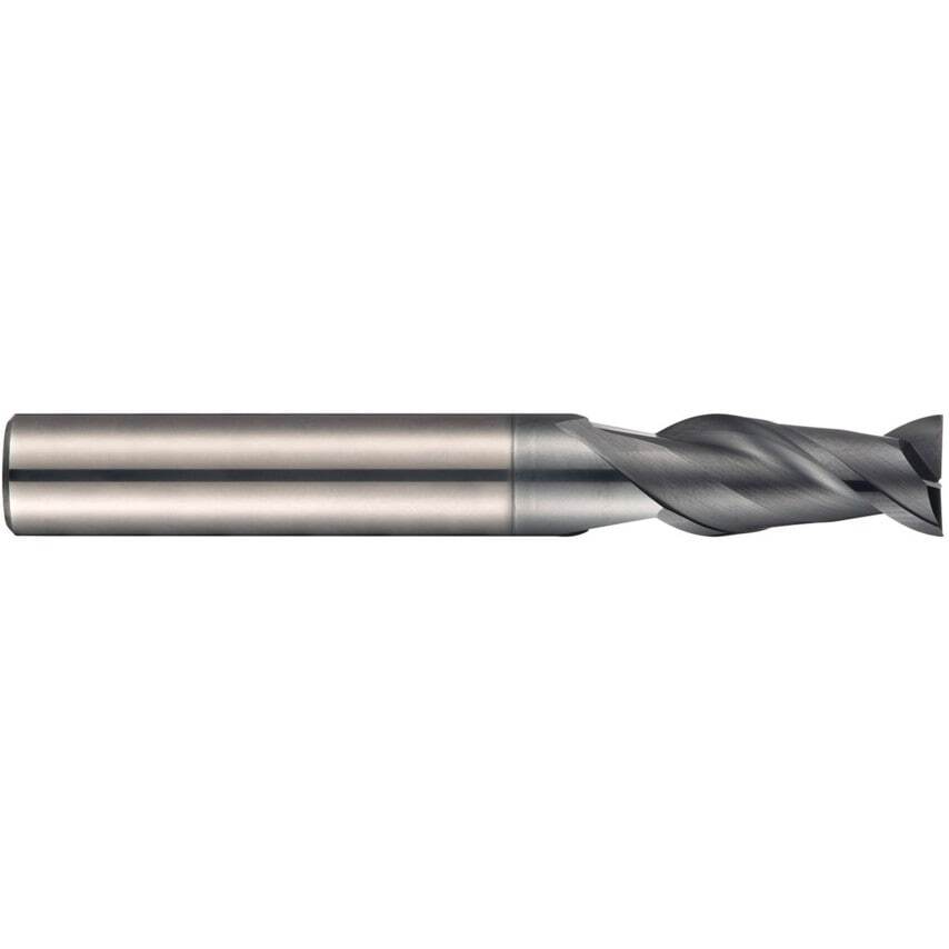 S710 4.00MM Carbide 2 Flute Short Series Slot Drill - ALCRN Coated