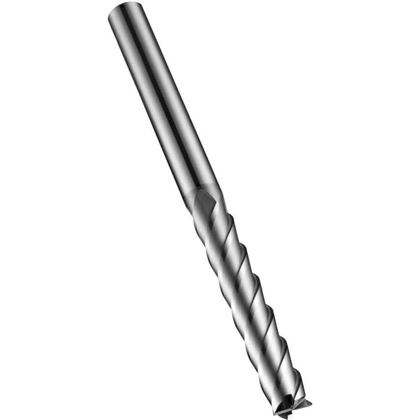 S718 12.00MM Carbide 4 Flute Extra Long End Mill - ALCRN Coated